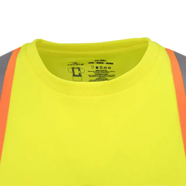Radians ST41-2 Class 2 Mesh Short Sleeve T-Shirt with Contrast Trim
