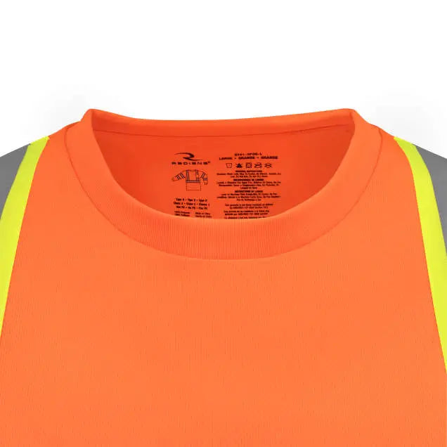 Radians ST41-3 Class 3 Mesh Long Sleeve T-Shirt with Contrast Trim