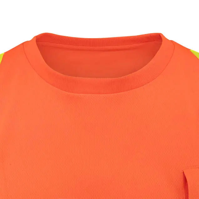 Radians ST42B Class 3 Color Block Short Sleeve T-Shirt with Contrasting Tape