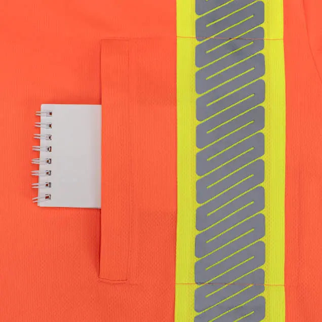 Radians ST42B Class 3 Color Block Short Sleeve T-Shirt with Contrasting Tape
