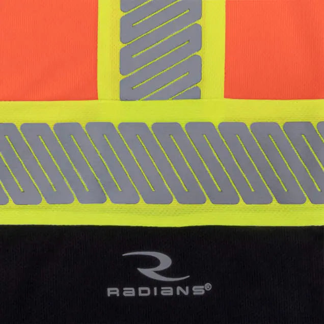 Radians ST42B Class 3 Color Block Short Sleeve T-Shirt with Contrasting Tape