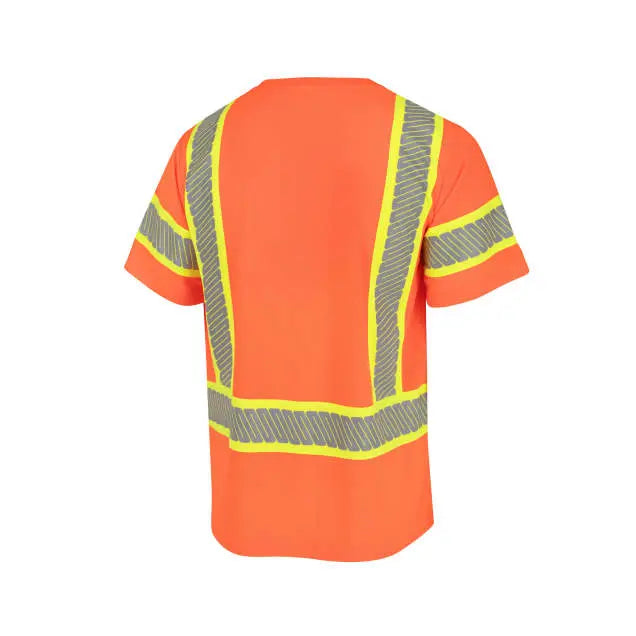 Radians ST42B Class 3 Color Block Short Sleeve T-Shirt with Contrasting Tape