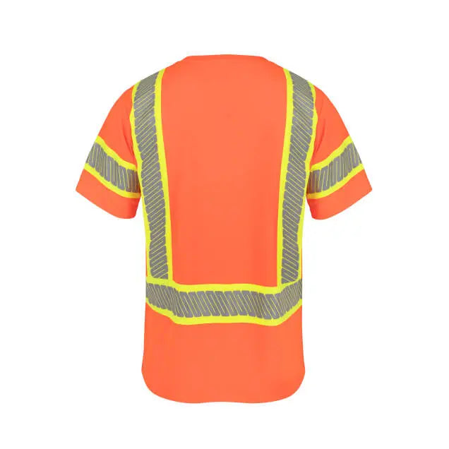 Radians ST42B Class 3 Color Block Short Sleeve T-Shirt with Contrasting Tape