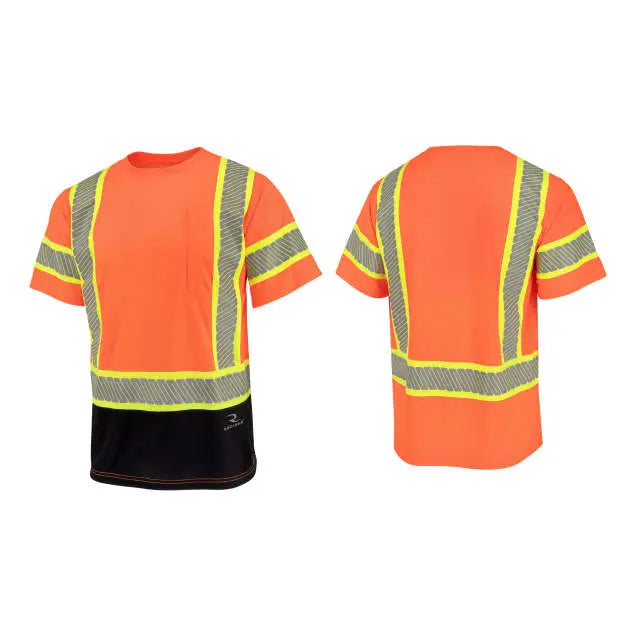 Radians ST42B Class 3 Color Block Short Sleeve T-Shirt with Contrasting Tape