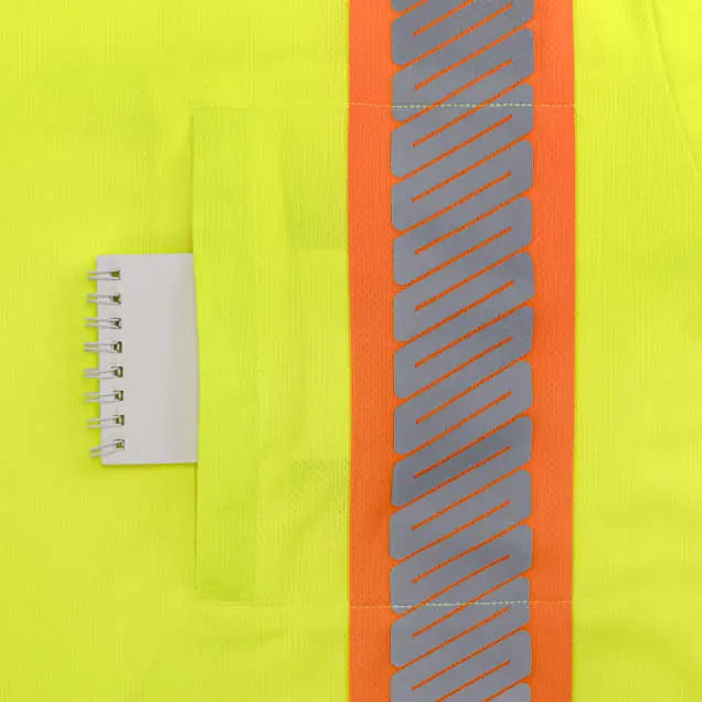 Radians ST42B Class 3 Color Block Short Sleeve T-Shirt with Contrasting Tape