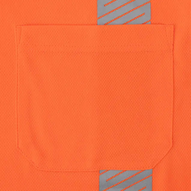 Radians ST61-3 Hooded Type R Class 3 Mesh Long Sleeve T-Shirt w/ UV Protection