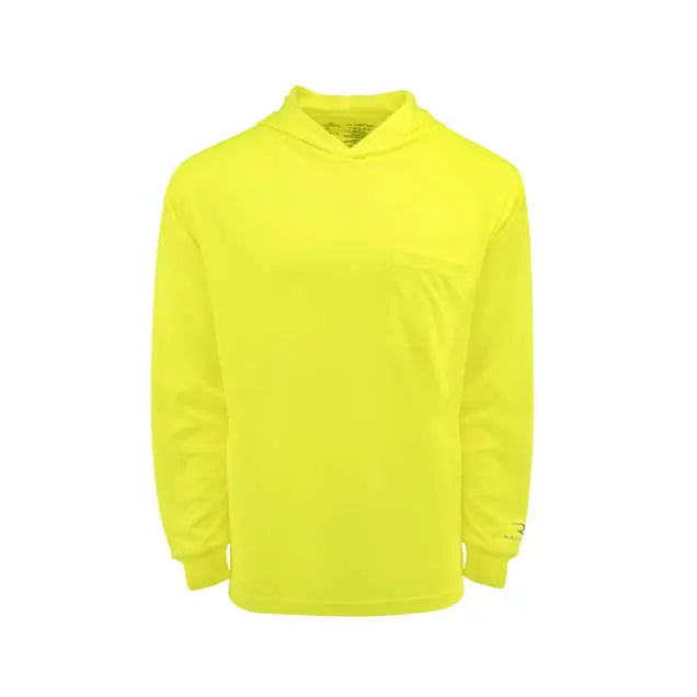 Radians ST61-N Hooded Non Rated Mesh Long Sleeve T-Shirt w/ UV Protection
