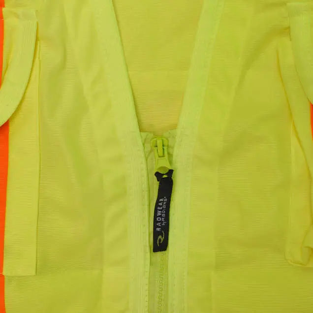 Radians SV030X-2 Heavy Duty 10-Pocket Cruiser Vest with Back Pouch X-Back