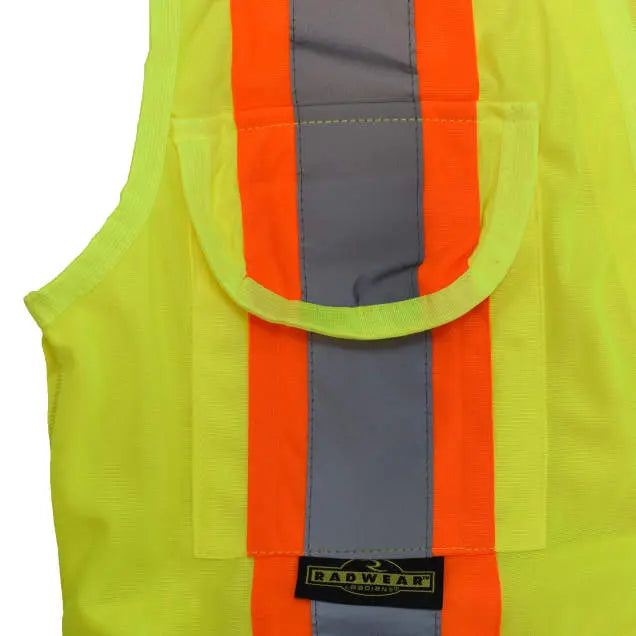 Radians SV030X-2 Heavy Duty 10-Pocket Cruiser Vest with Back Pouch X-Back