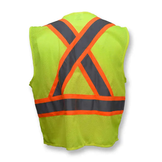 Radians SV22X Economy Mesh X-Back Type R Class 2 Safety Vest with Two-Tone Trim