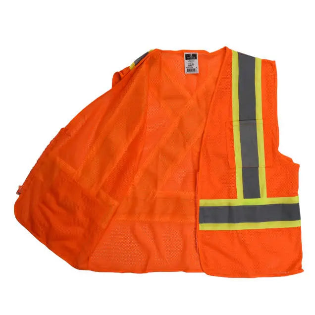Radians SV22X Economy Mesh X-Back Type R Class 2 Safety Vest with Two-Tone Trim