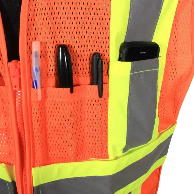 Radians SV23-2 Type R Class 2 Expandable Two Tone Safety Vest