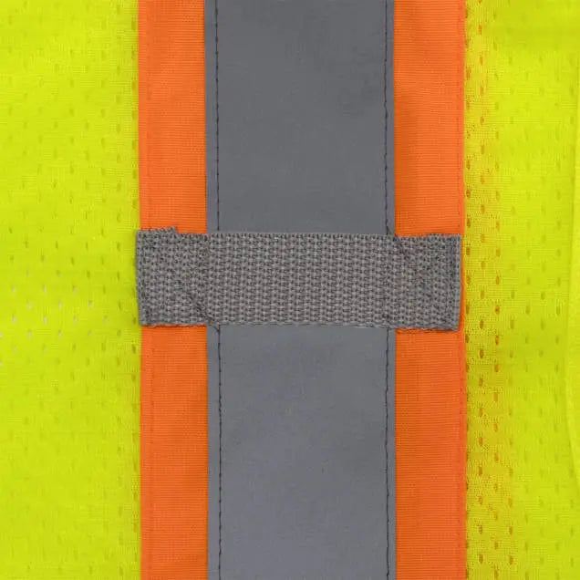 Radians SV232 Class 2 Mesh Surveyor Vest with Side Seam Zippers and Two-Tone Tape