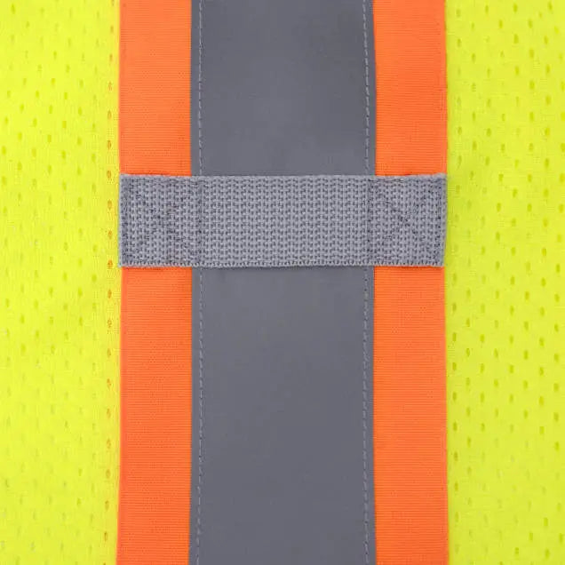Radians SV232-3 Two Tone Surveyor Type R Class 3 Mesh Safety Vest with Dual Side Zippers