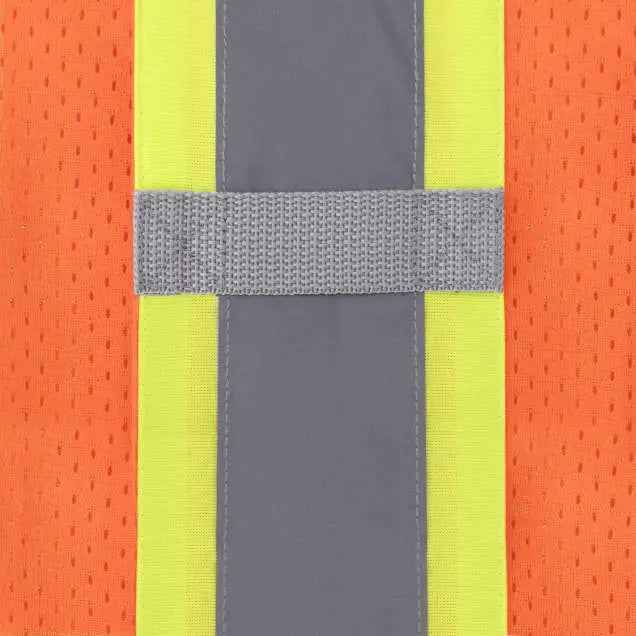 Radians SV232-3 Two Tone Surveyor Type R Class 3 Mesh Safety Vest with Dual Side Zippers