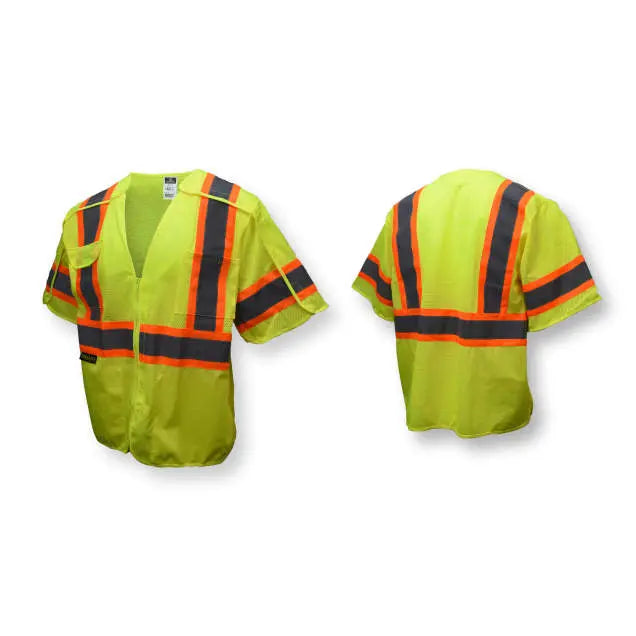 Radians SV24-3 Class 3 Breakaway Safety Vest with Zip-N-Rip™