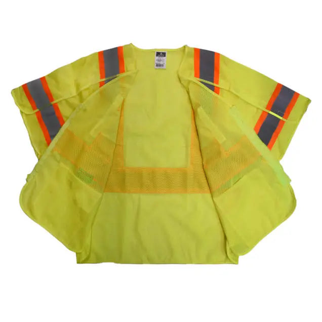 Radians SV24-3 Class 3 Breakaway Safety Vest with Zip-N-Rip™