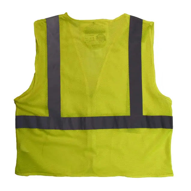 Radians SV25 Economy Class 2 Self-Extinguishing Safety Vest with Zipper