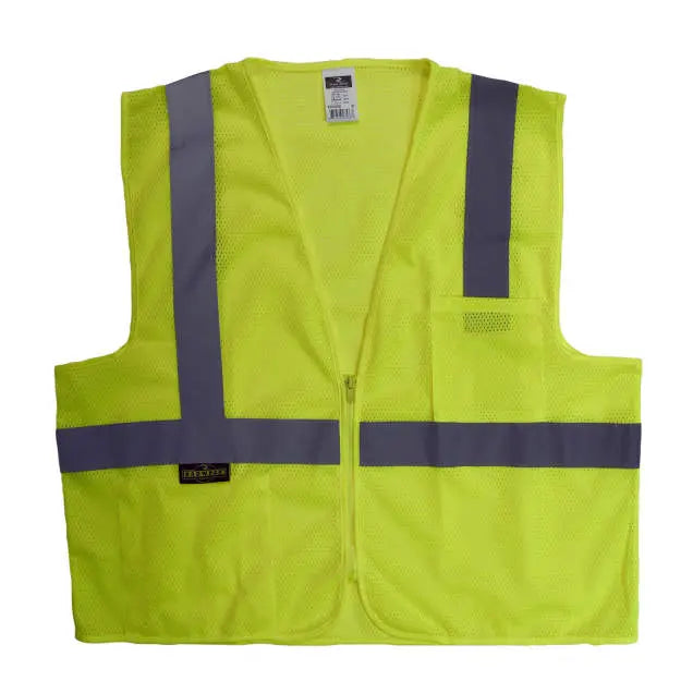 Radians SV2Z Economy Type R Class 2 Mesh Safety Vest with Zipper