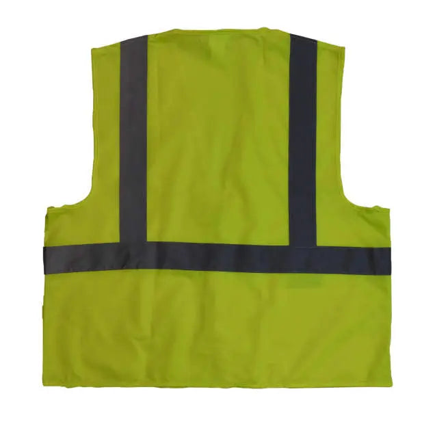 Radians SV2Z Economy Type R Class 2 Solid Safety Vest with Zipper