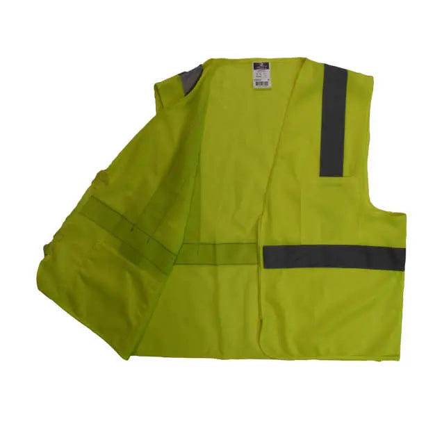 Radians SV2Z Economy Type R Class 2 Solid Safety Vest with Zipper