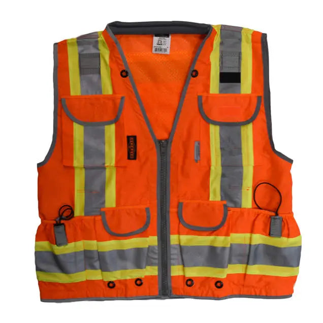 Radians SV55 Class 2 Heavy Woven Two Tone Engineer Vest