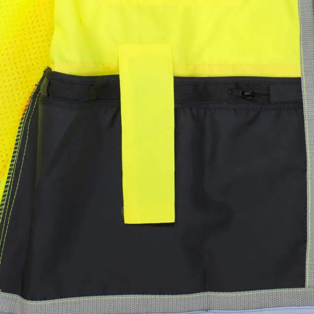 Radians SV55B Class 2 Heavy Woven Color Blocked Two Tone Engineer Vest