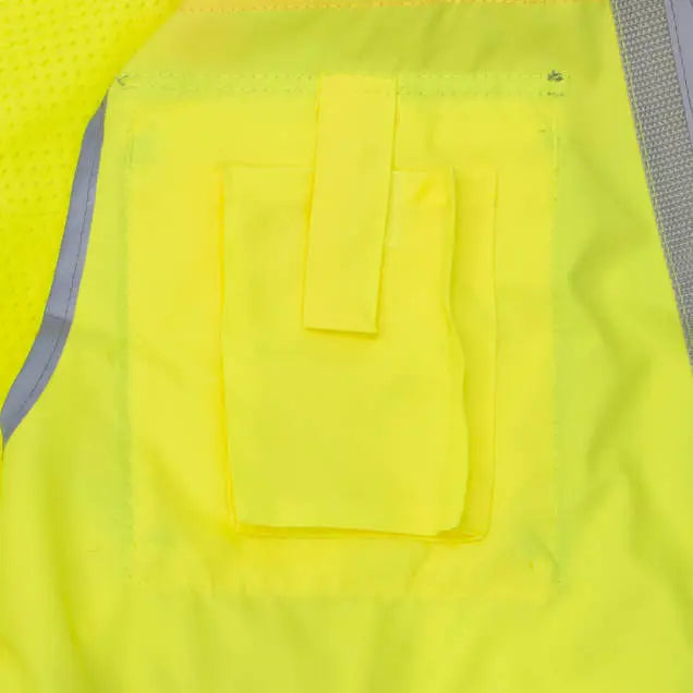 Radians SV55B Class 2 Heavy Woven Color Blocked Two Tone Engineer Vest