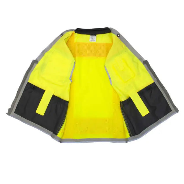Radians SV55B Class 2 Heavy Woven Color Blocked Two Tone Engineer Vest