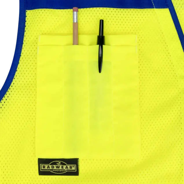 Radians SV58Z Class 2 Heavy Duty Surveyor Vest with Contrast Trim and Underlay