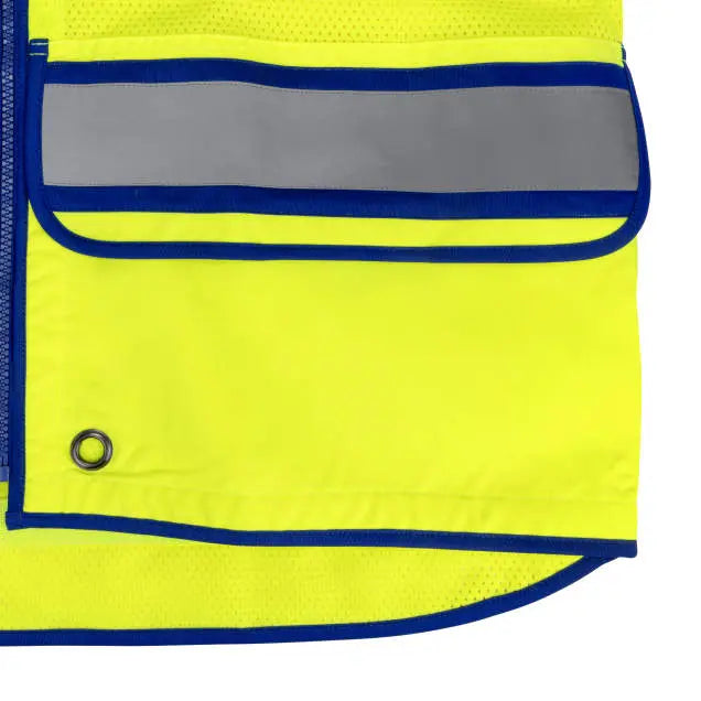 Radians SV58Z Class 2 Heavy Duty Surveyor Vest with Contrast Trim and Underlay