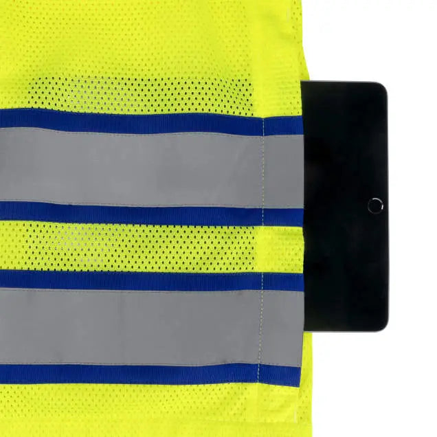 Radians SV58Z Class 2 Heavy Duty Surveyor Vest with Contrast Trim and Underlay