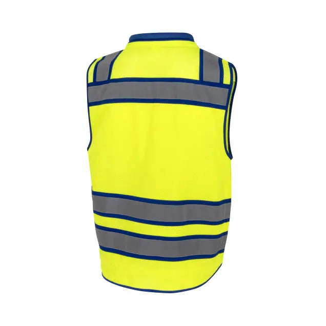 Radians SV58Z Class 2 Heavy Duty Surveyor Vest with Contrast Trim and Underlay