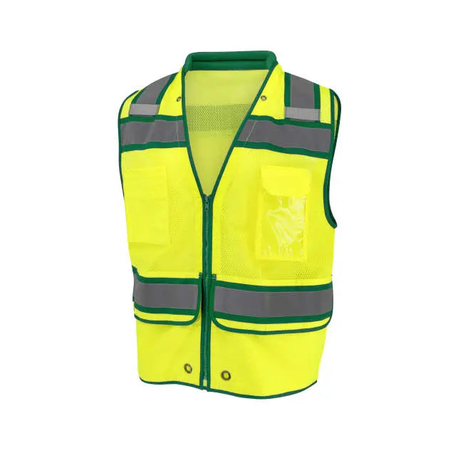Radians SV58Z Class 2 Heavy Duty Surveyor Vest with Contrast Trim and Underlay
