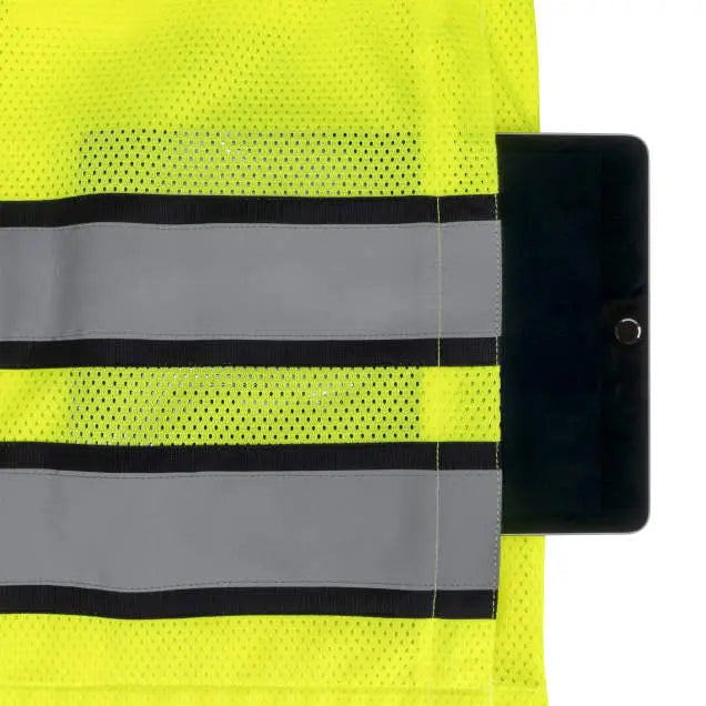 Radians SV58Z Class 2 Heavy Duty Surveyor Vest with Contrast Trim and Underlay