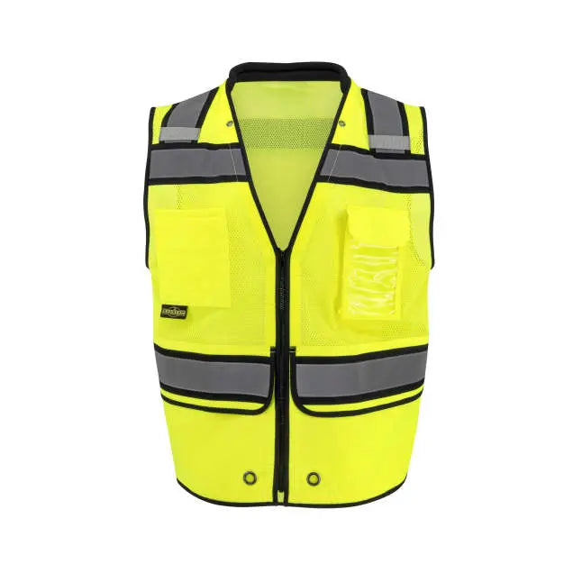Radians SV58Z Class 2 Heavy Duty Surveyor Vest with Contrast Trim and Underlay