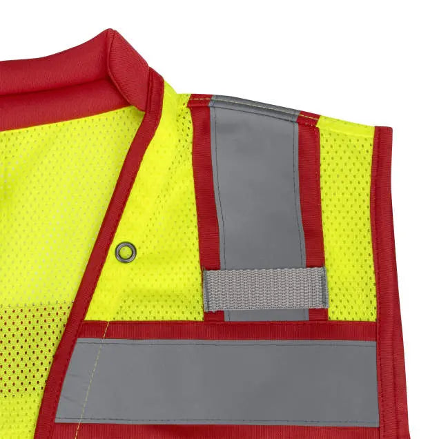Radians SV58Z Class 2 Heavy Duty Surveyor Vest with Contrast Trim and Underlay