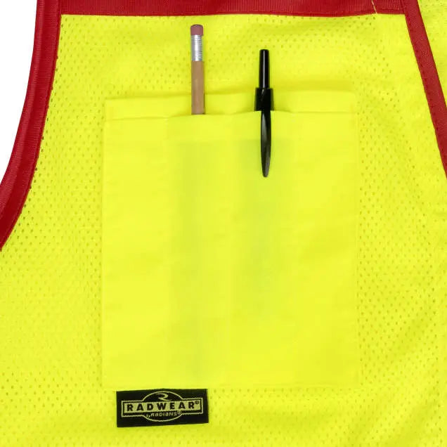 Radians SV58Z Class 2 Heavy Duty Surveyor Vest with Contrast Trim and Underlay