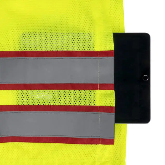 Radians SV58Z Class 2 Heavy Duty Surveyor Vest with Contrast Trim and Underlay