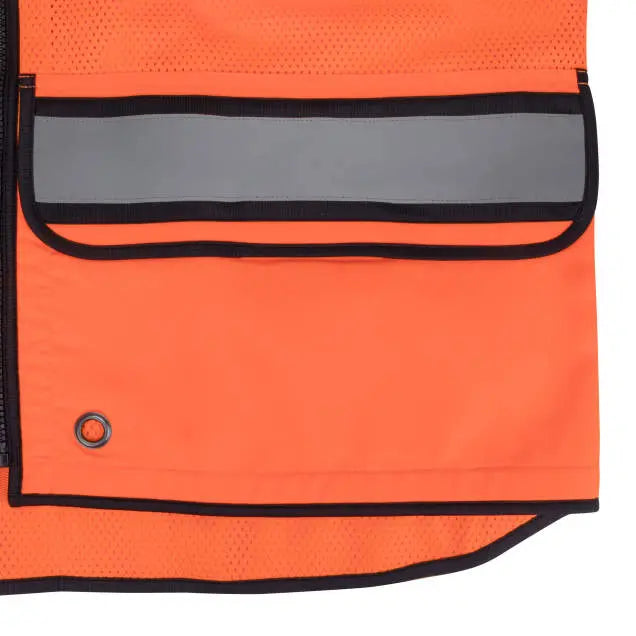 Radians SV58Z Class 2 Heavy Duty Surveyor Vest with Contrast Trim and Underlay