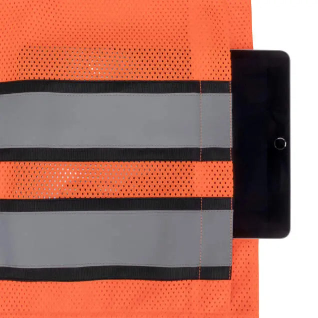 Radians SV58Z Class 2 Heavy Duty Surveyor Vest with Contrast Trim and Underlay
