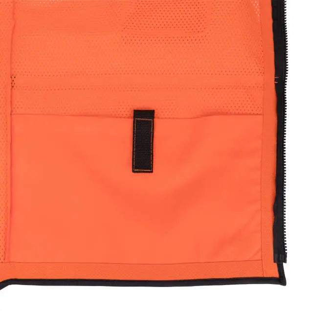 Radians SV58Z Class 2 Heavy Duty Surveyor Vest with Contrast Trim and Underlay