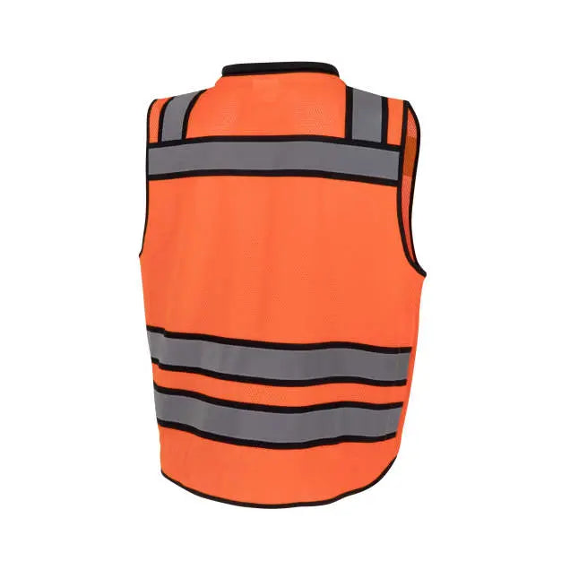 Radians SV58Z Class 2 Heavy Duty Surveyor Vest with Contrast Trim and Underlay