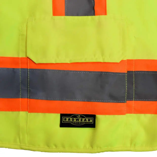 Radians SV62 Type R Class 2 Surveyor Heavy Duty Solid Twill Safety Vest
