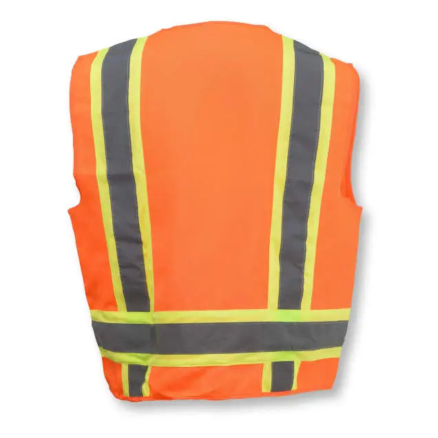 Radians SV62 Type R Class 2 Surveyor Heavy Duty Solid Twill Safety Vest