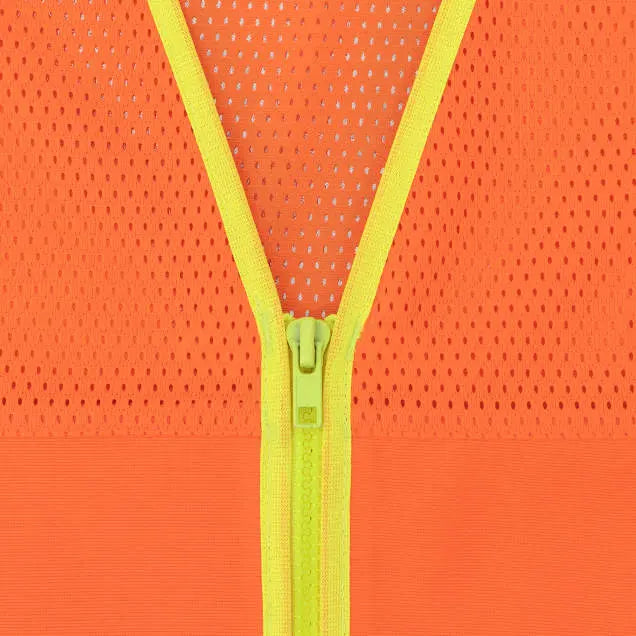 Radians SV69-2 Two Tone Surveyor Type R Class Mesh/Solid Safety Vest with Plan/Tablet Pocket