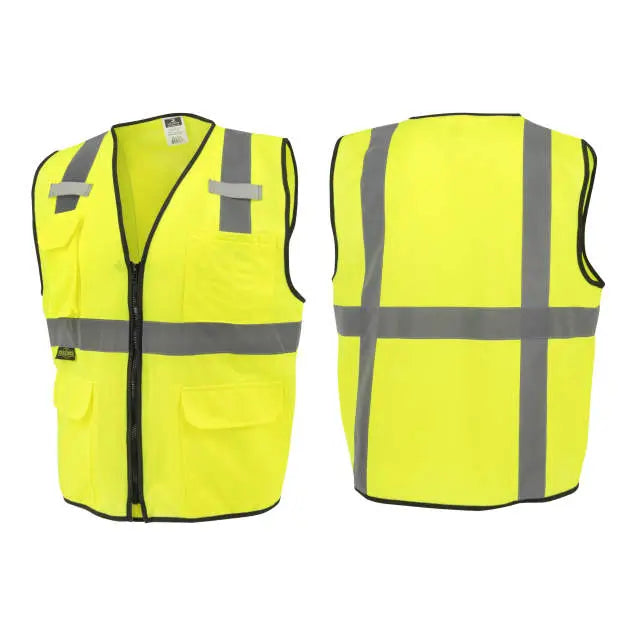 Radians SV7E Economy Type R Class 2 Solid Surveyor Safety Vest