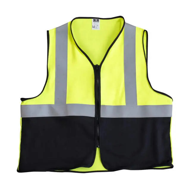 Radians SV92B-M2ZGSFR Solid 5.5 oz DH Cat 1 Class 2 Color Blocked FR Vest