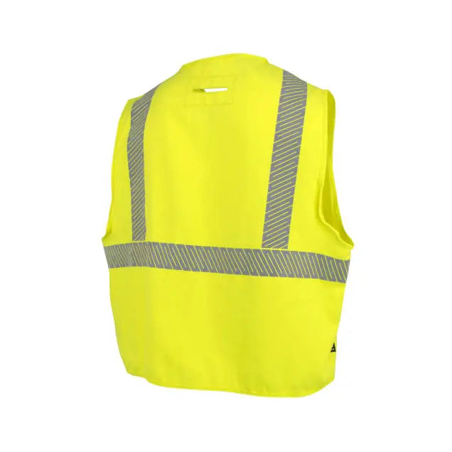 Radians SV99A-2SZGSFR 5.7 oz Class 2 AR/FR Vest with Segmented Reflective Tape