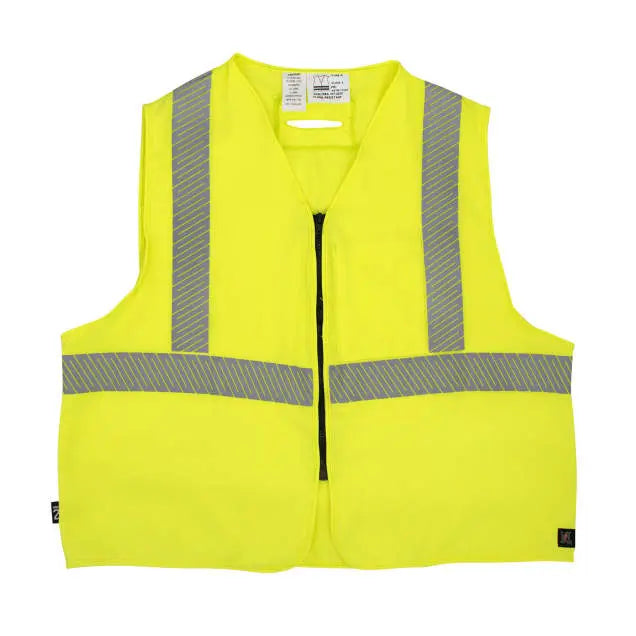 Radians SV99A-2SZGSFR 5.7 oz Class 2 AR/FR Vest with Segmented Reflective Tape